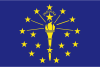 Indiana флаг