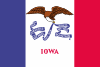 Iowa флаг